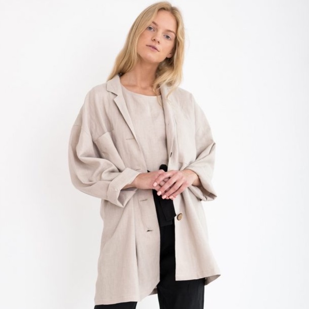 Love and Confuse Rosemary Jacket - 100% linen